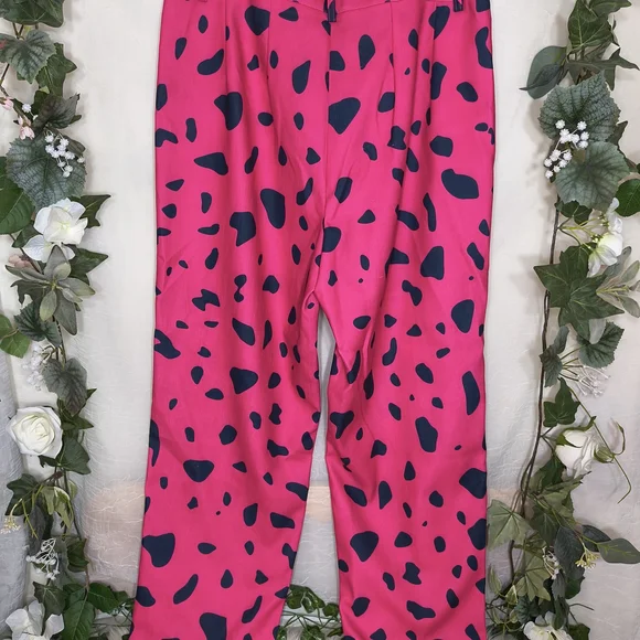 Pink and Black Patterned Pants - Picture 7 of 7